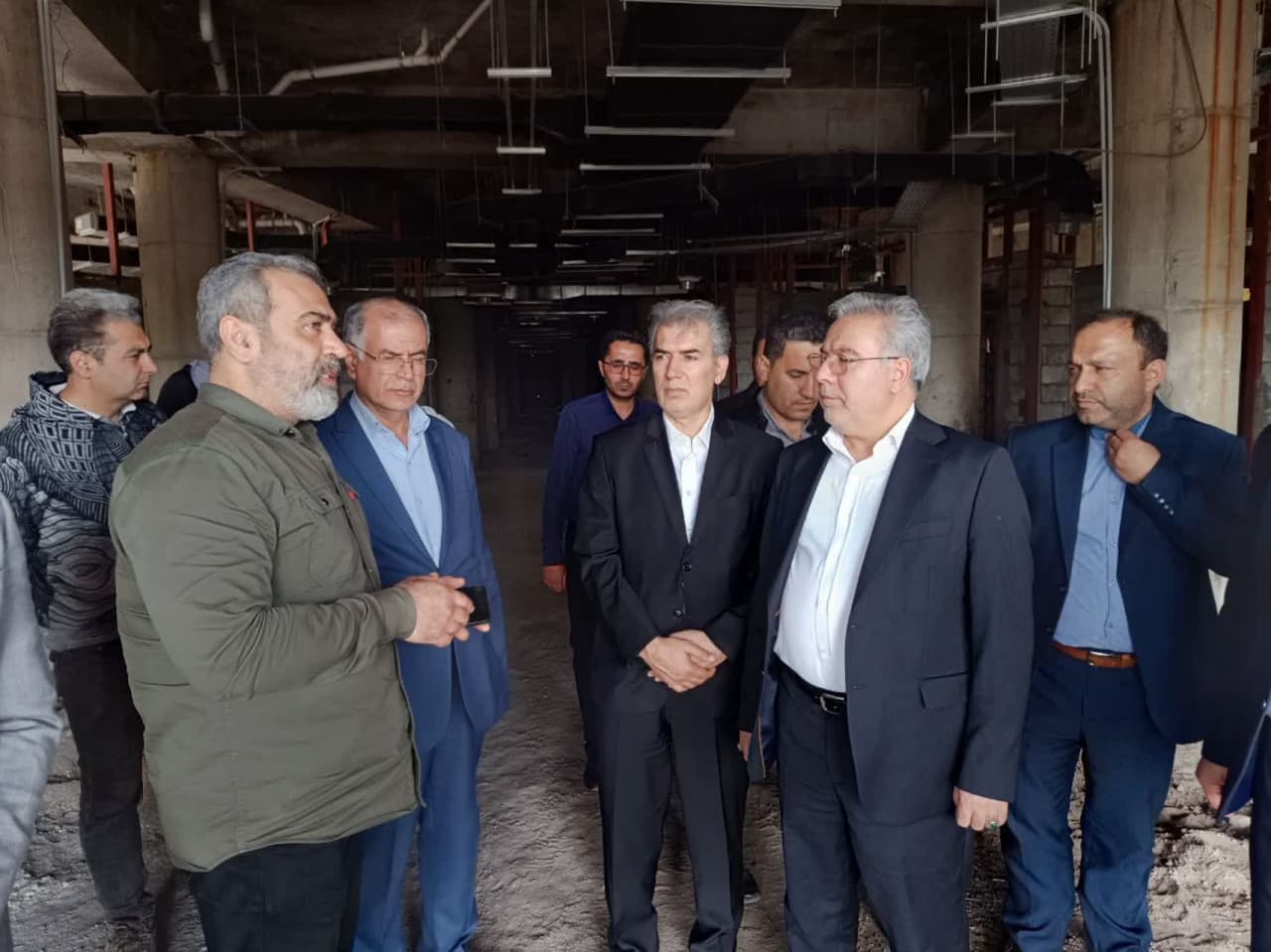 ⭕️ بازدید معاون سیاسی، اجتماعی استانداری آذربایجانغربی از بیمارستان جدیدالاحداث سلماس