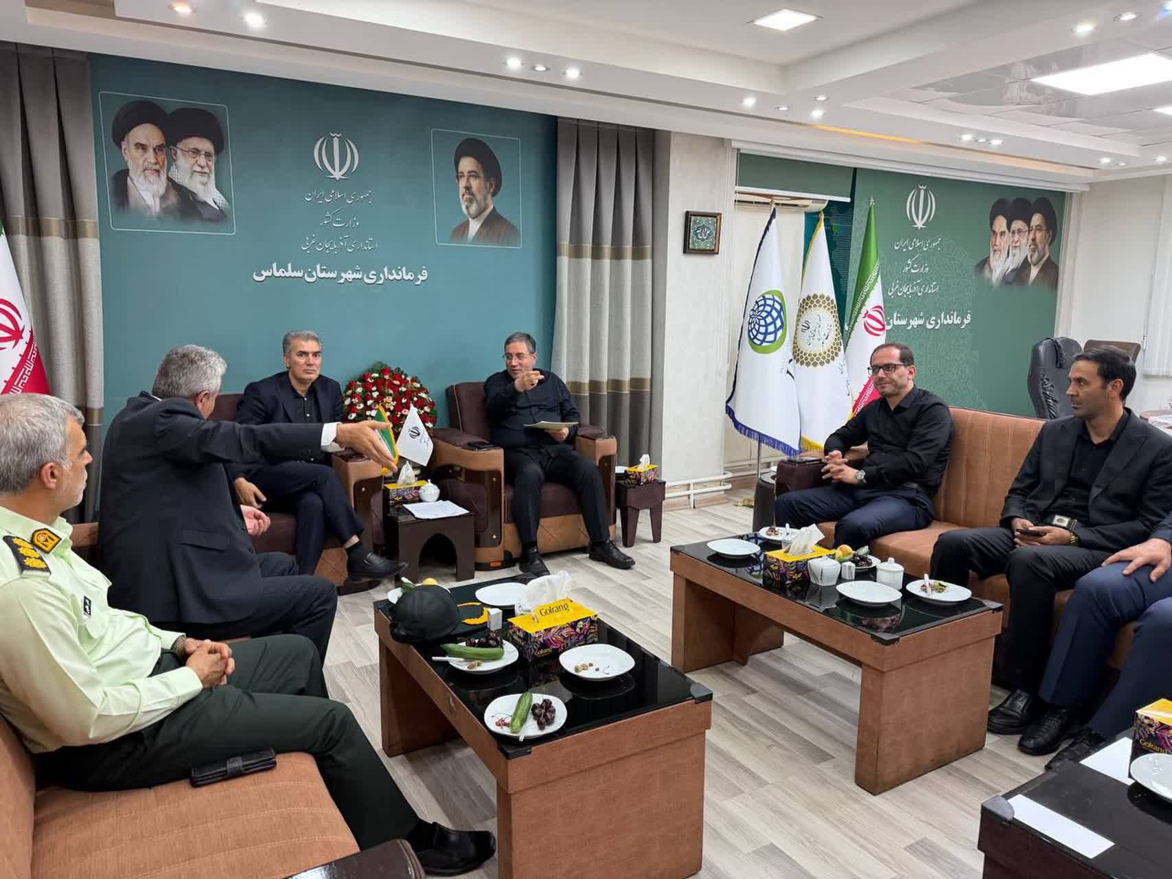 سفر یک‌روزه استاندار آذربایجان غربی به سلماس؛ بررسی مسائل شهرستان و بازدید از پایانه مرزی کوزه‌رش