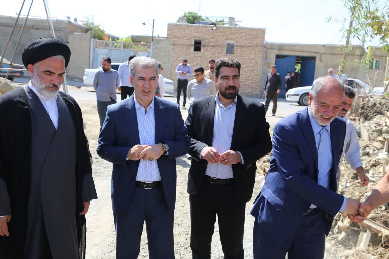 🇮🇷 آغاز پروژه آبرسانی در روستای بکاچیک با حضور مسئولین شهرستان سلماس