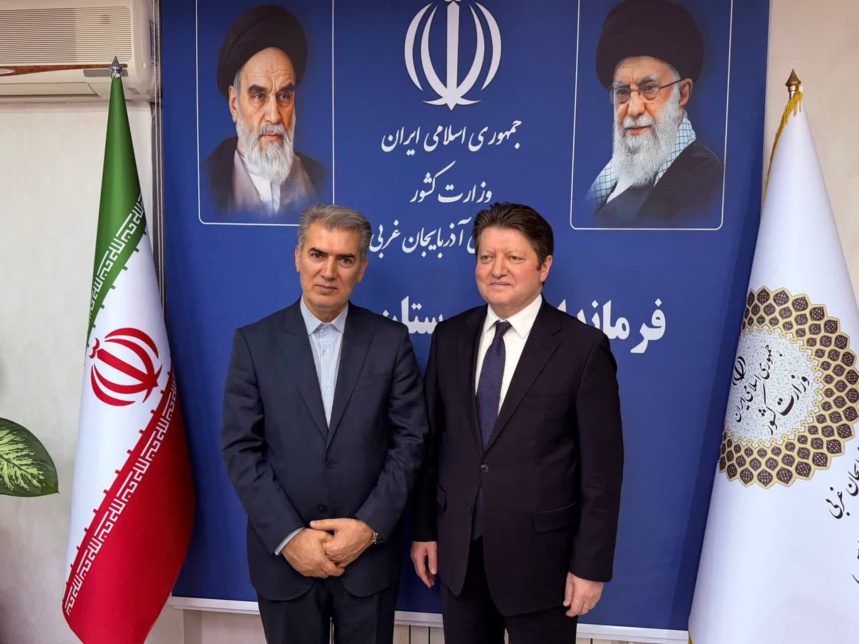 دیدار سرکنسول ترکیه در ایران با فرماندار سلماس درباره مرز کوزه‌رش