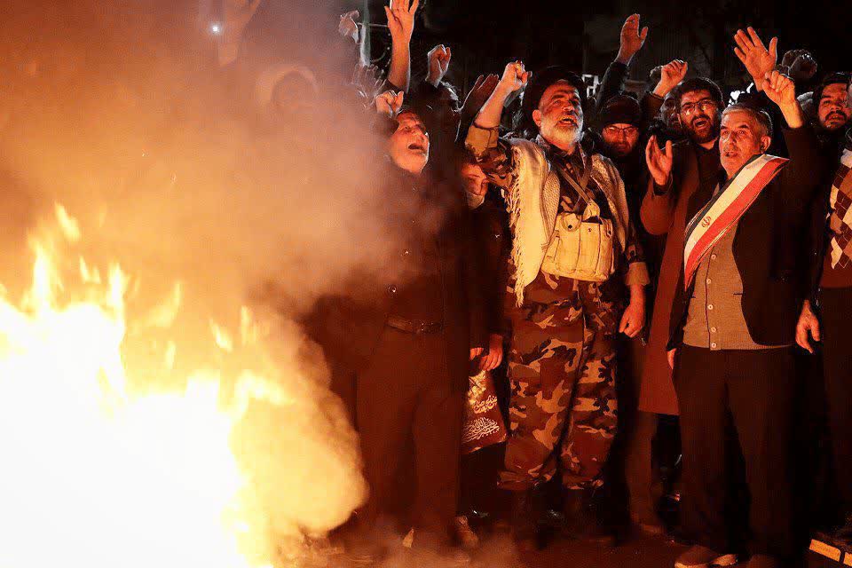 قیام مردم سلماس در چهارشنبه آخر سال