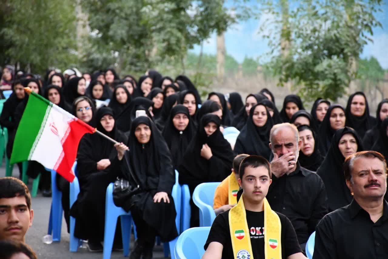 🏴 تجمع بزرگ فرهنگیان عاشورایی