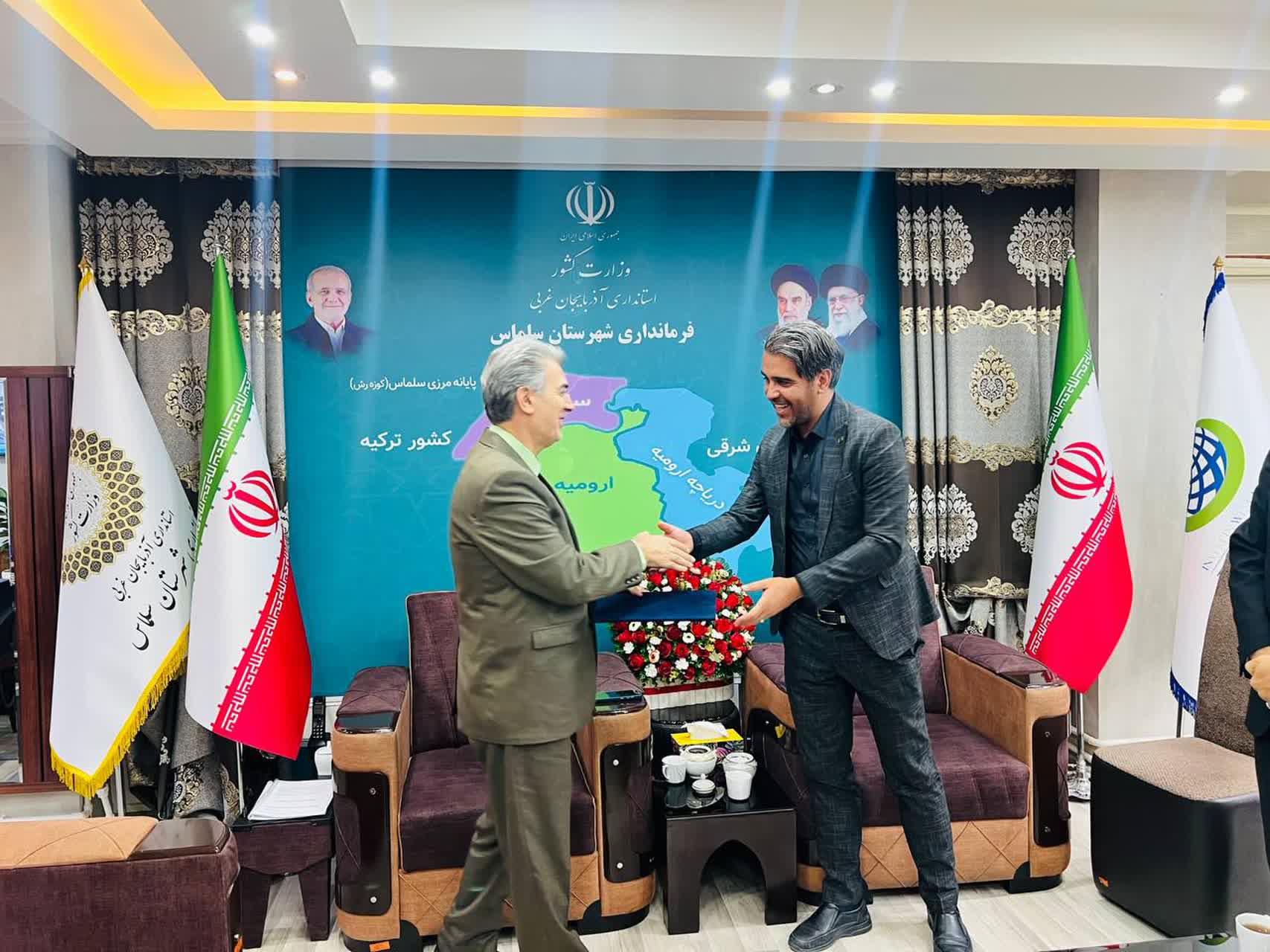 برگزاری جلسه معارفه رئیس سازمان نظام مهندسی شهرستان سلماس