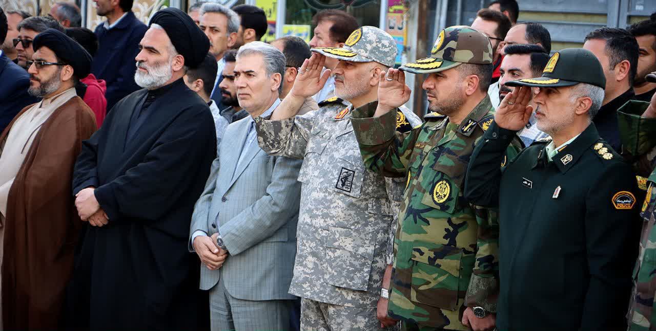 طنین اقتدار «دختران ایران» در سلماس؛ بیعت حماسی بانوان سلحشور با آرمان‌های نظام و رهبری ‌