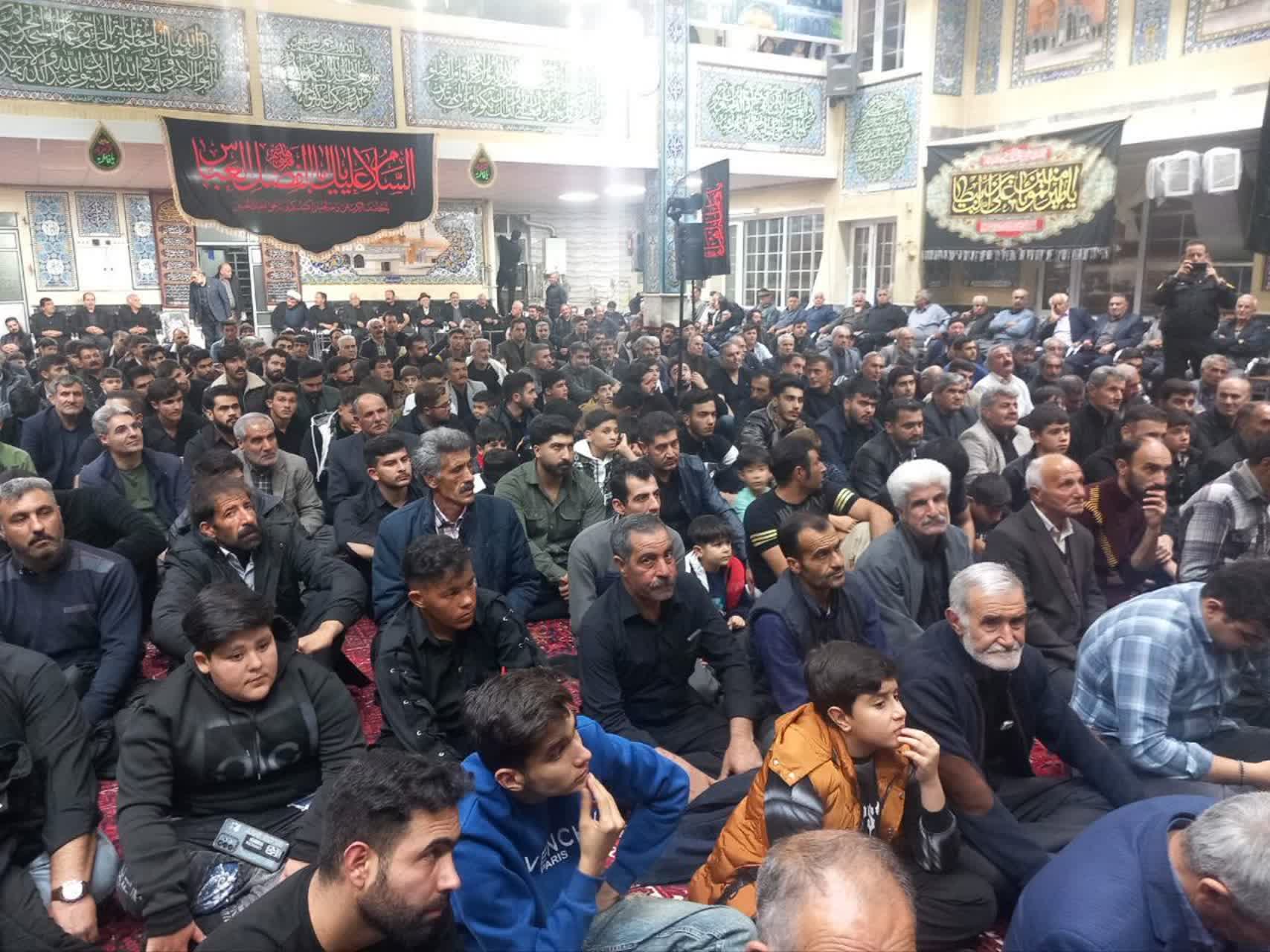 مراسم عزاداری فاطمی در روستای صدقیان