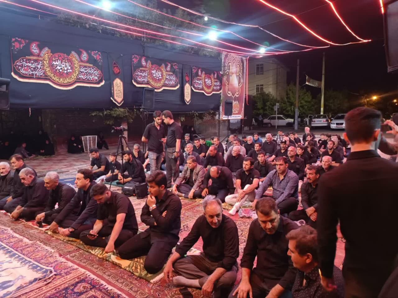 🔷 حضور فرماندار سلماس در مراسم عزاداری حضرت اباعبدالله الحسین (ع) در تازه‌شهر